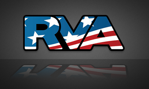 American Flag RVA Sticker | RichmondStickers.com