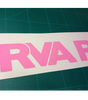 Pink RVA Sticker