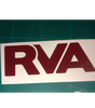 Burgundy RVA sticker