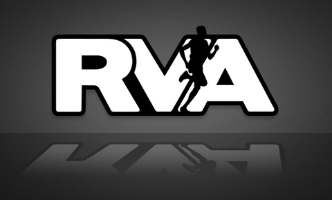 RVA Male Runner Sticker | RichmondStickers.com